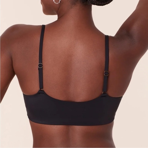 Andie Bikini Set Maui Top Cheeky Bikini Bottom black yellow size L NWT - Picture 3 of 9